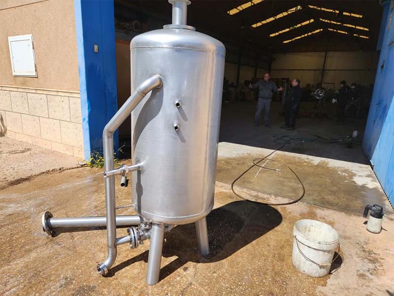 fabricacion deposito enfriador 3