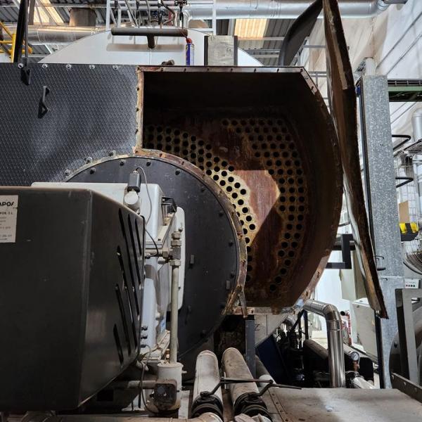 Inspección anual reglamentaria de caldera de vapor(9000 KW)