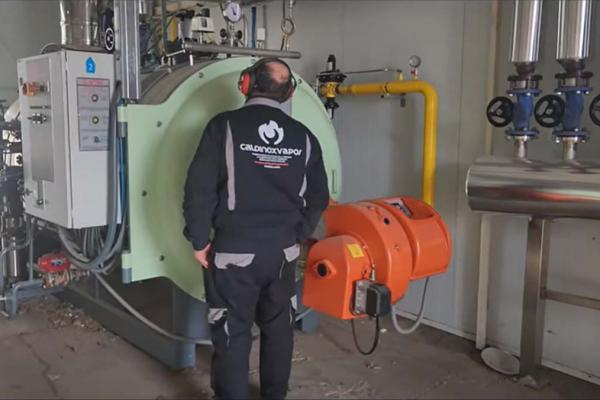 Inspección trimestral de generadores de vapor