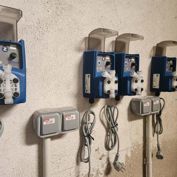 Instalación de tratamiento de agua para caldera | Distribución ZECRON